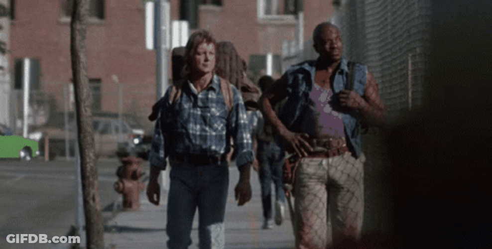 They Live Roddy Piper And Keith David GIF
