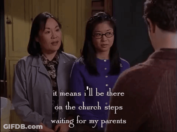 They Missed Gilmore Girls Scene GIF