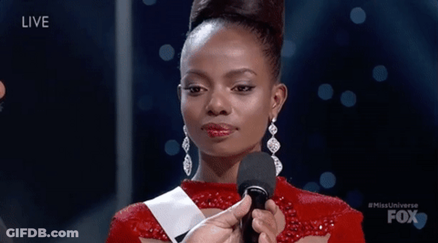 They Missed Miss Universe GIF