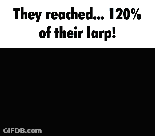 They Reached 120 % Of Their Larp With A Purple Background GIF