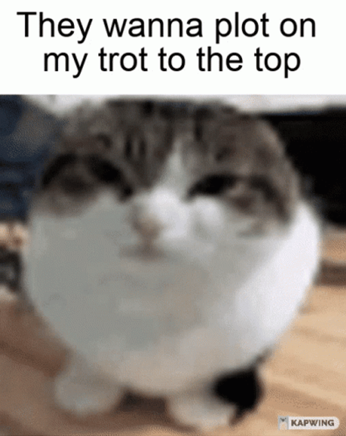 They Wanna Plot Cat GIF