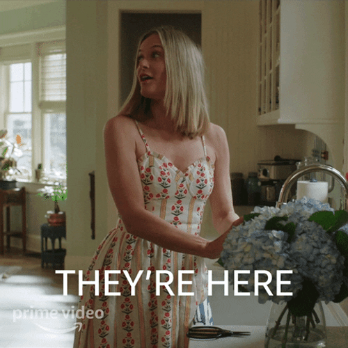 Theyre Here Rachel Blanchard GIF