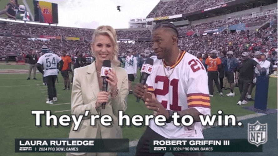 Theyre Here Robert Griffin III NFL GIF