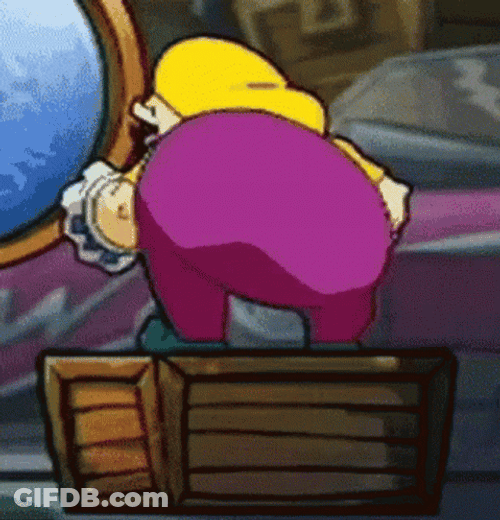 Thicc Wario Land GIF
