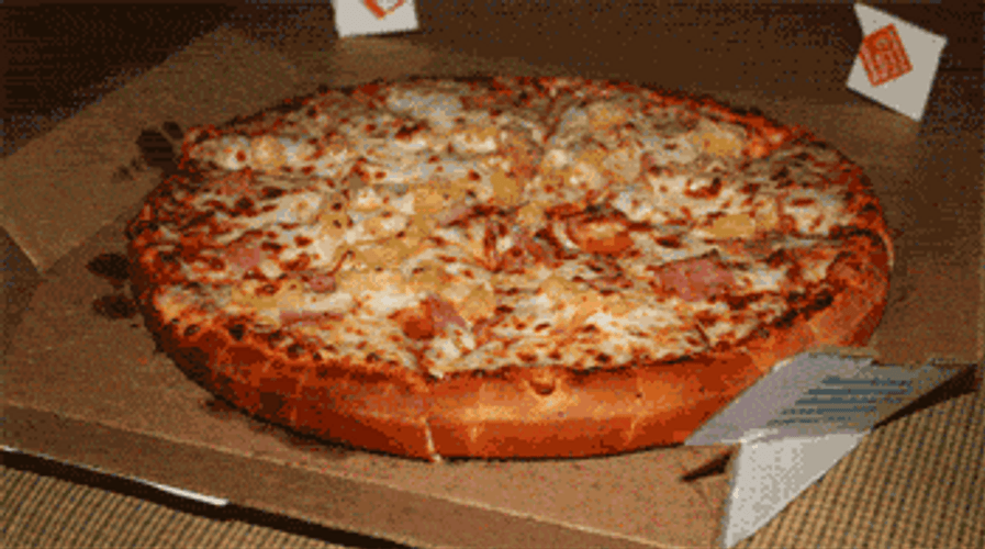 Thick Crust Cheese Pizza GIF