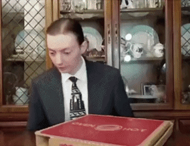 Thin Man Shocked Meme Restless GIF