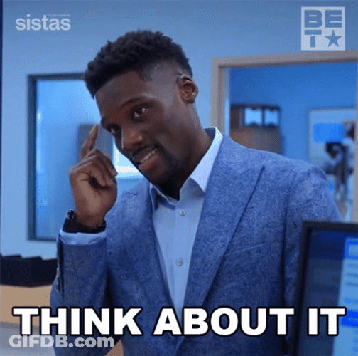 Think About It Bayo GIF