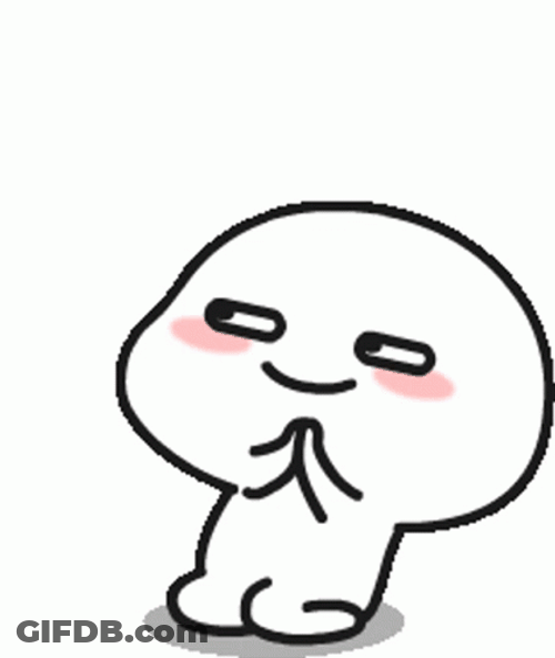 Think About It Cute Evil GIF