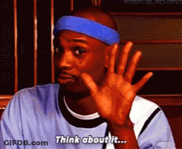 Think About It Dave Chappelle GIF