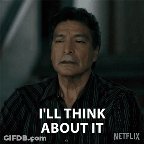 Think About It Gil Birmingham GIF