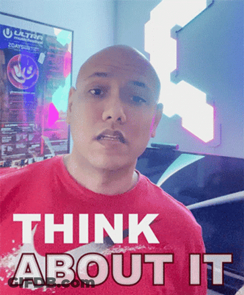 Think About It Konicaminolta Sticker GIF