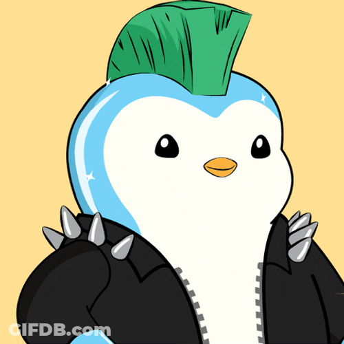 Think About It Meme Cool Penguin GIF