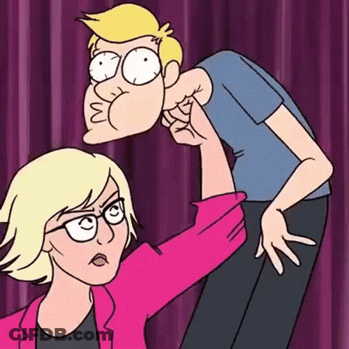 Think I Can't Throat Punch You GIF