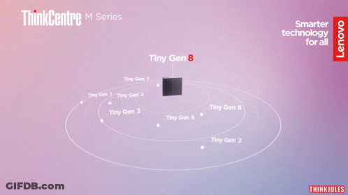 ThinkCentre M Series Tiny Gen 3 Up To 6Th Gen Intel Core I7 Processors ThinkJules GIF
