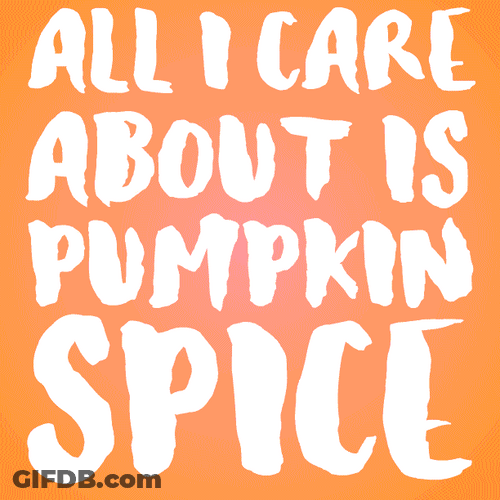 Thinking About Pumpkin Spice GIF