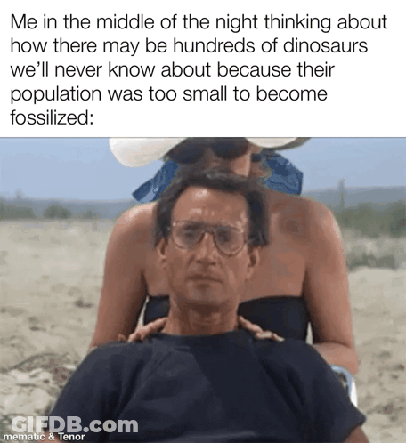 Thinking About Unknown Dinosaurs GIF