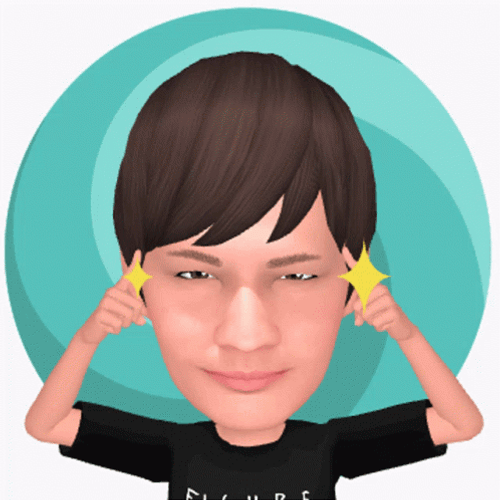 Thinking Bright Avatar GIF