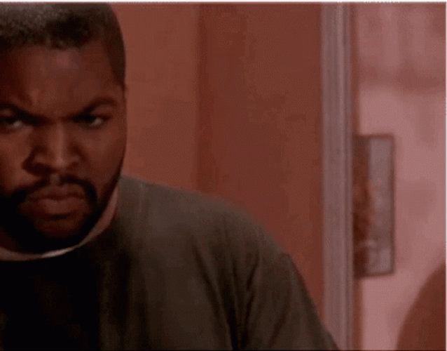Thinking Craig Jones Covering His Mouth Friday Movie GIF