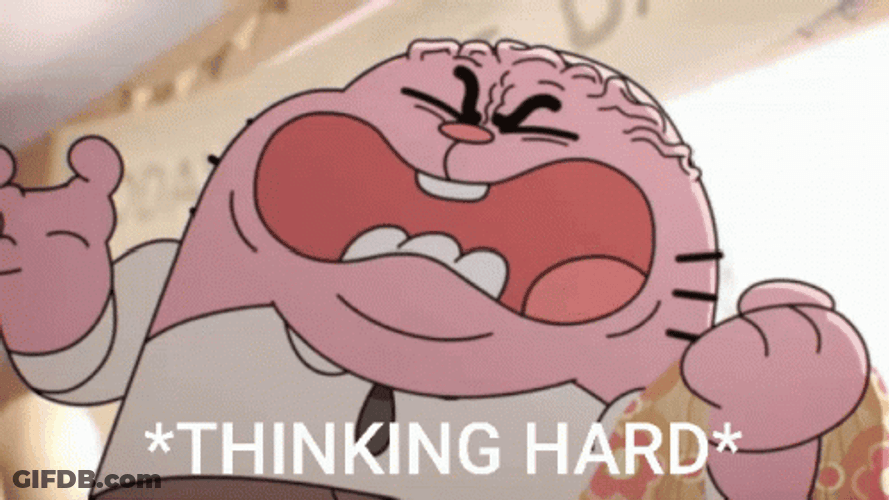 Thinking Hard Big Brain Meme GIF