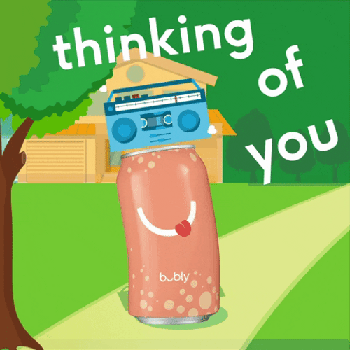 Thinking Of You Drink Can Music GIF