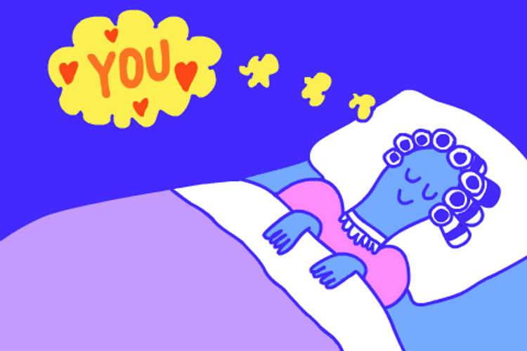 Thinking Of You In Sleep GIF