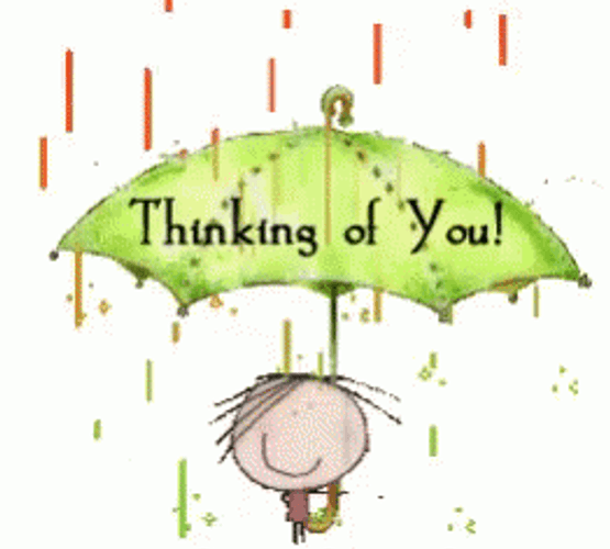 Thinking Of You On This Rainy Monday GIF