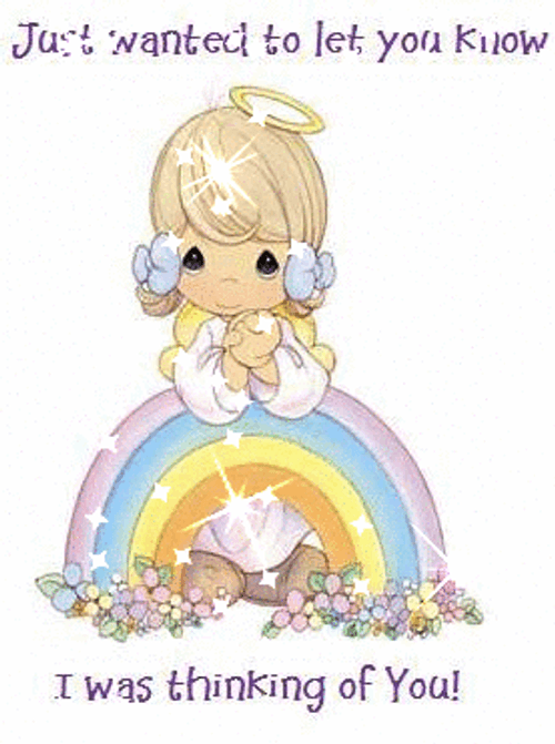 Thinking Of You Precious Moments Angel GIF