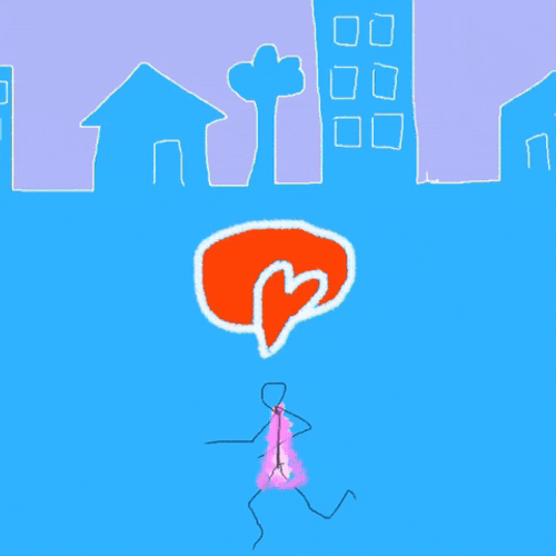 Thinking Of You Running GIF