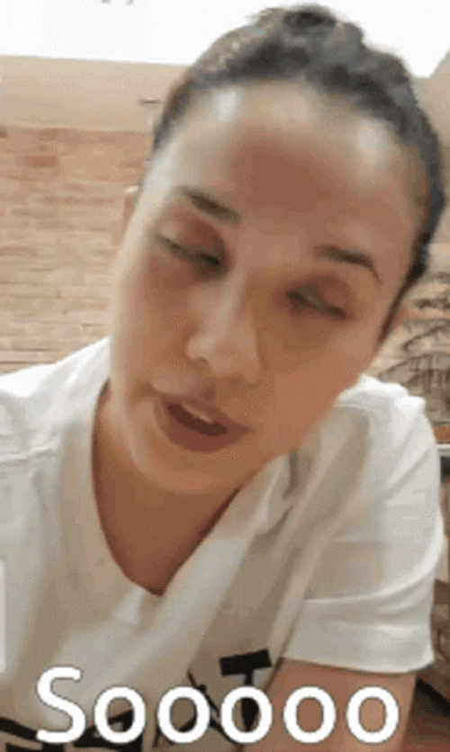 Thinking Woman Sooo GIF