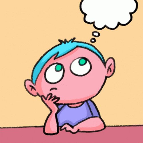 Thinking & Wondering Art GIF