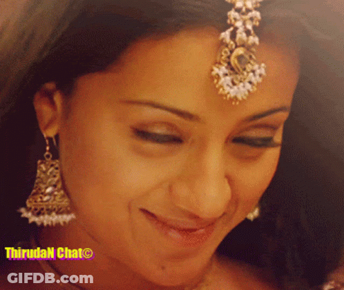 Thirulan Chat Woman's Face GIF