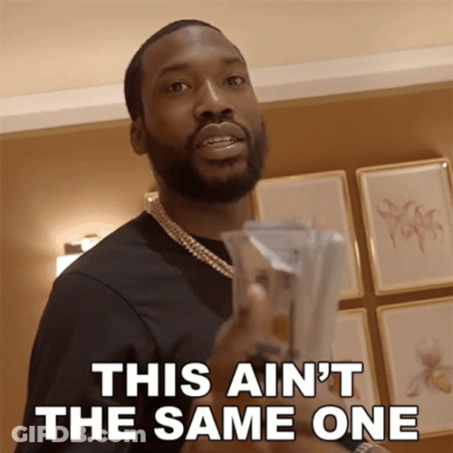 This Ain't The Same One GIF