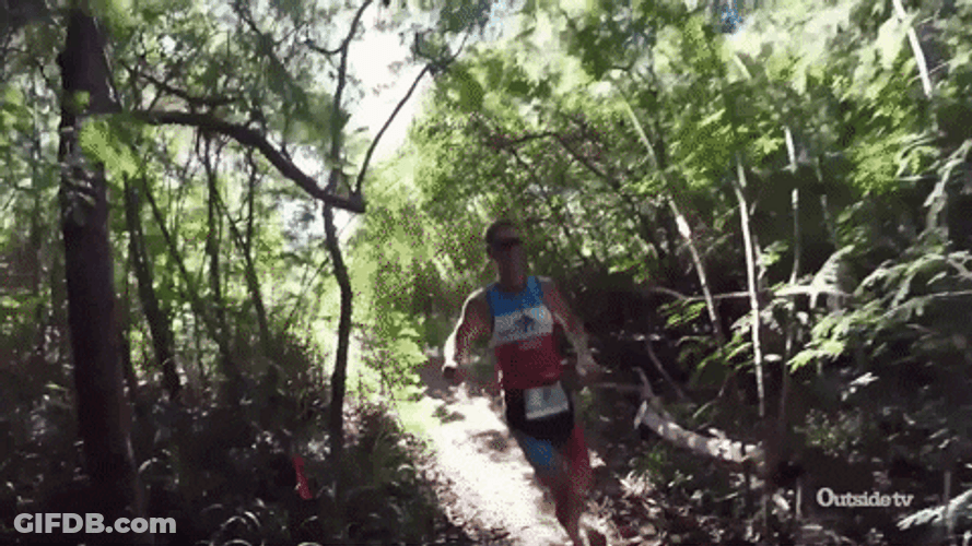 This Close To End Running GIF