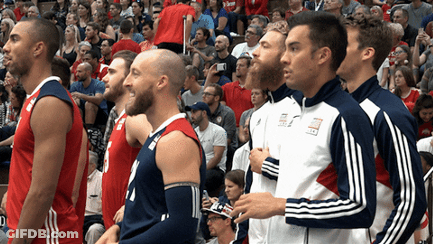 This Close Volleyball GIF