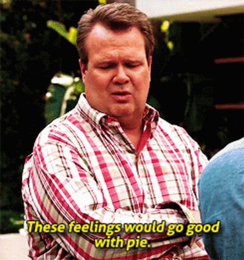 This Feelings Good With Pie GIF