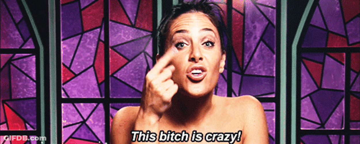 This Girl Is Loco Crazy GIF