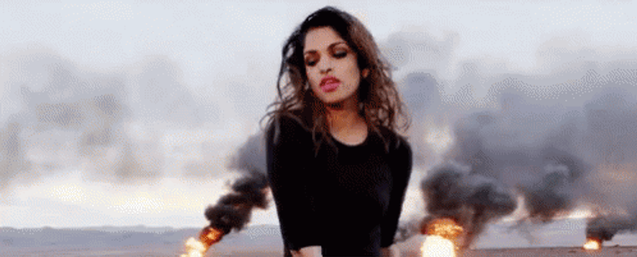 This Girl Is On Fire Dancing GIF