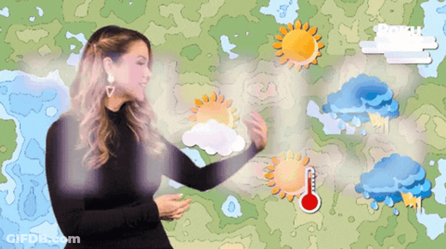 This Girl Weather Forcast GIF