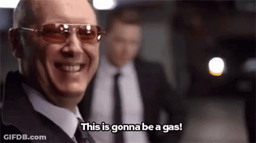 This Gonna Be Gas The Blacklist Red GIF