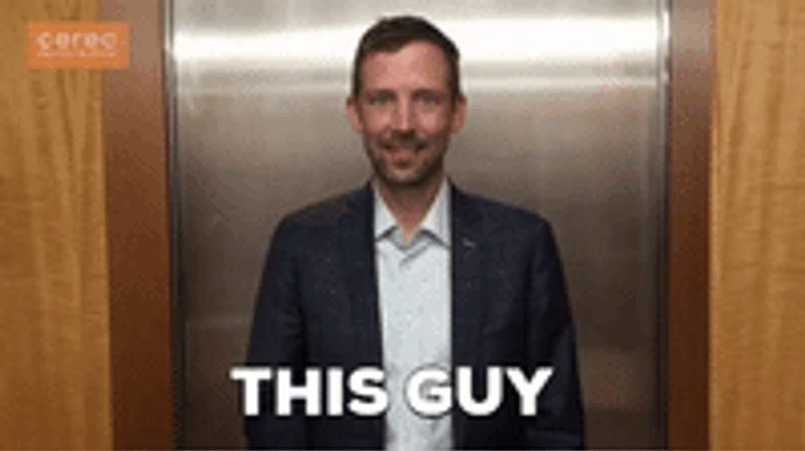 This Guy Finger Gun GIF