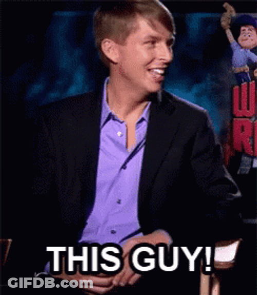 This Guy Is Jack Mcbrayer Funny Face GIF