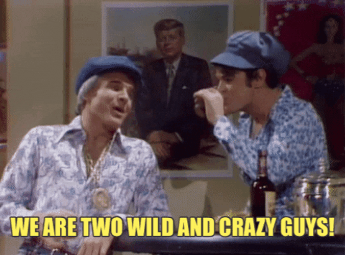 This Guy Is Wild And Crazy GIF