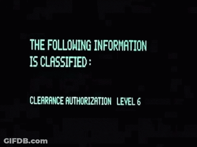 This Information Is Classified Top Secret GIF