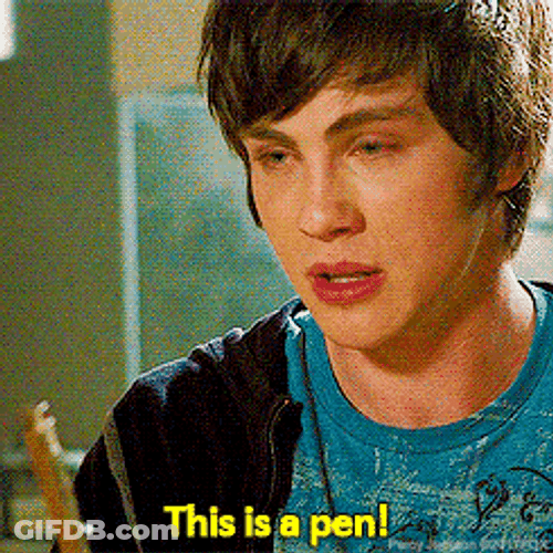 This Is A Pen Percy Jackson GIF