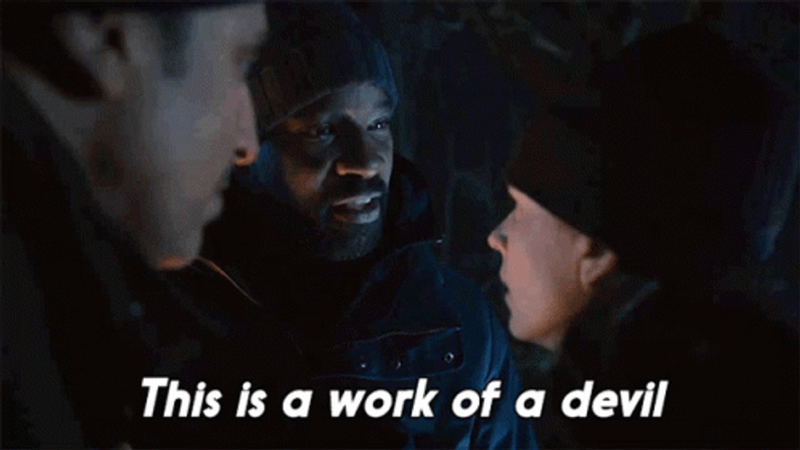 This Is A Work Of Devil GIF