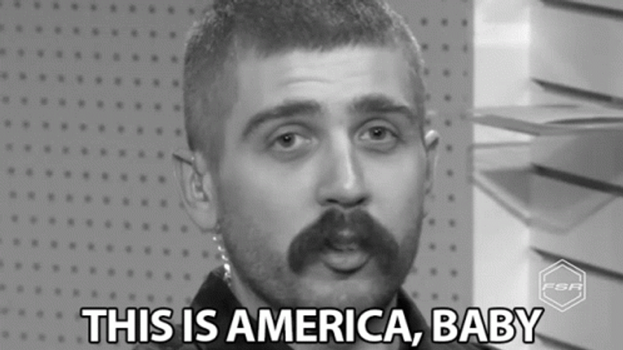 This Is America Baby Freedom GIF