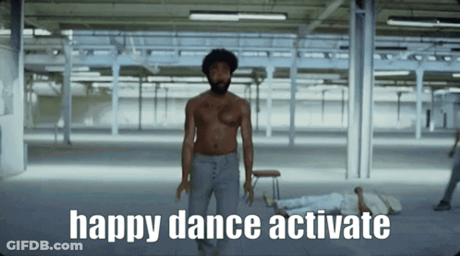 This Is America Happy Dance Activate GIF