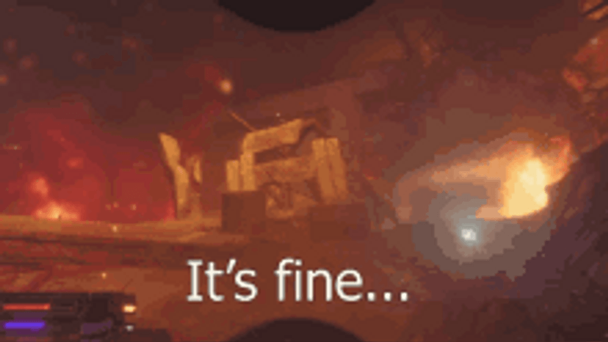 This Is Fine Chernobyl Liquidators GIF