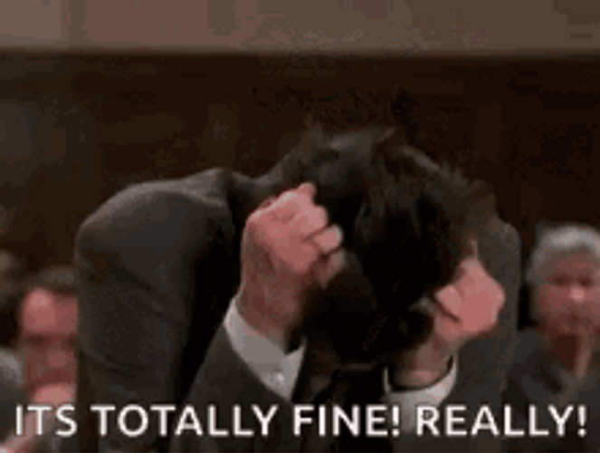 This Is Fine Jim Carrey GIF