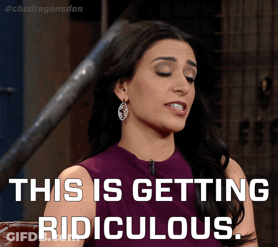 This Is Getting Ridiculous GIF